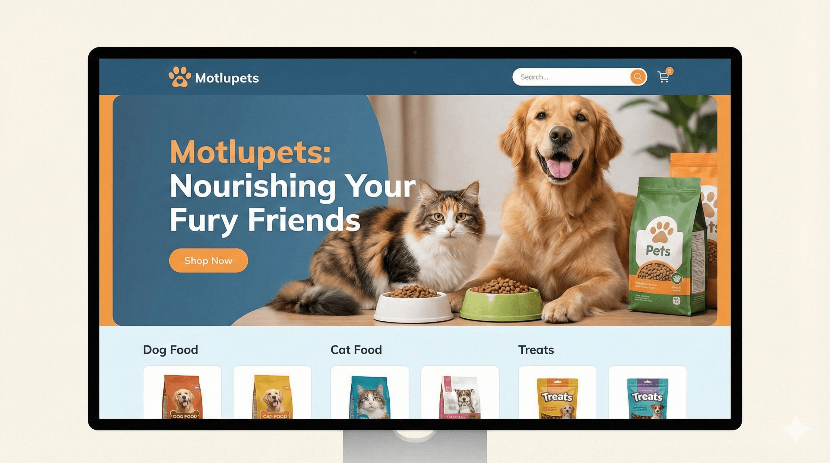 MotluPets - E-Commerce Platform by Vandit Shah - Full Stack Project